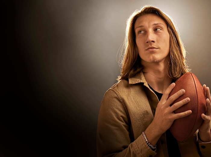 Trevor Lawrence portrait for Sports Illustrated